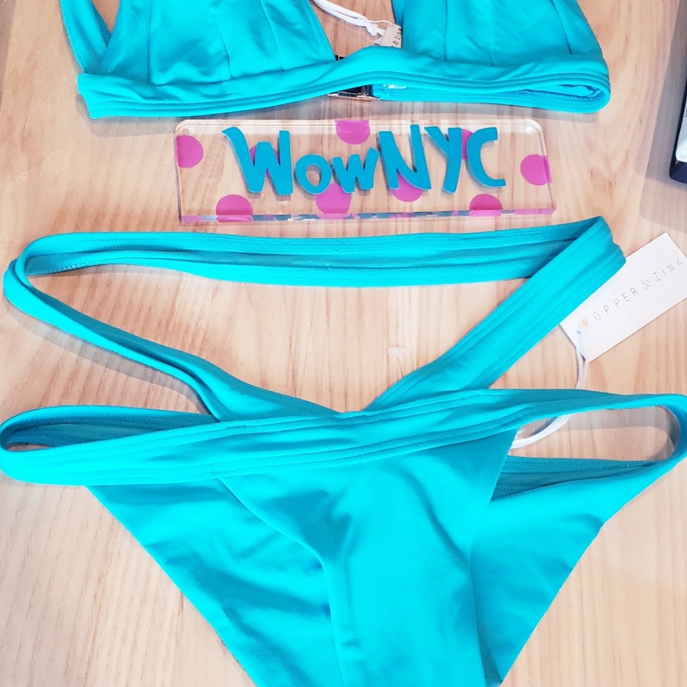 NEW Anthro | Kopper & Zink Cutout Bikini Set - Picture 4 of 7